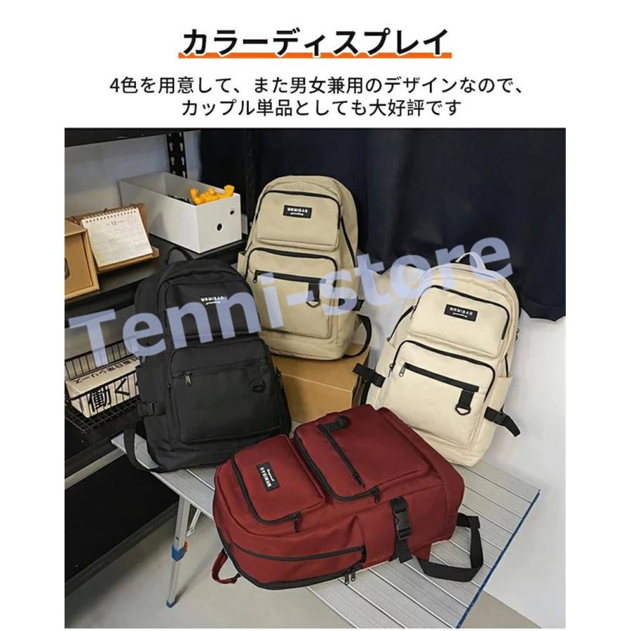 リュック リュックサック ビジネスバックパック 韓国 新学期 新生活 可愛い BACKPACK 大容量 収納 女性 レディース デイバッグ｜aa-store｜08