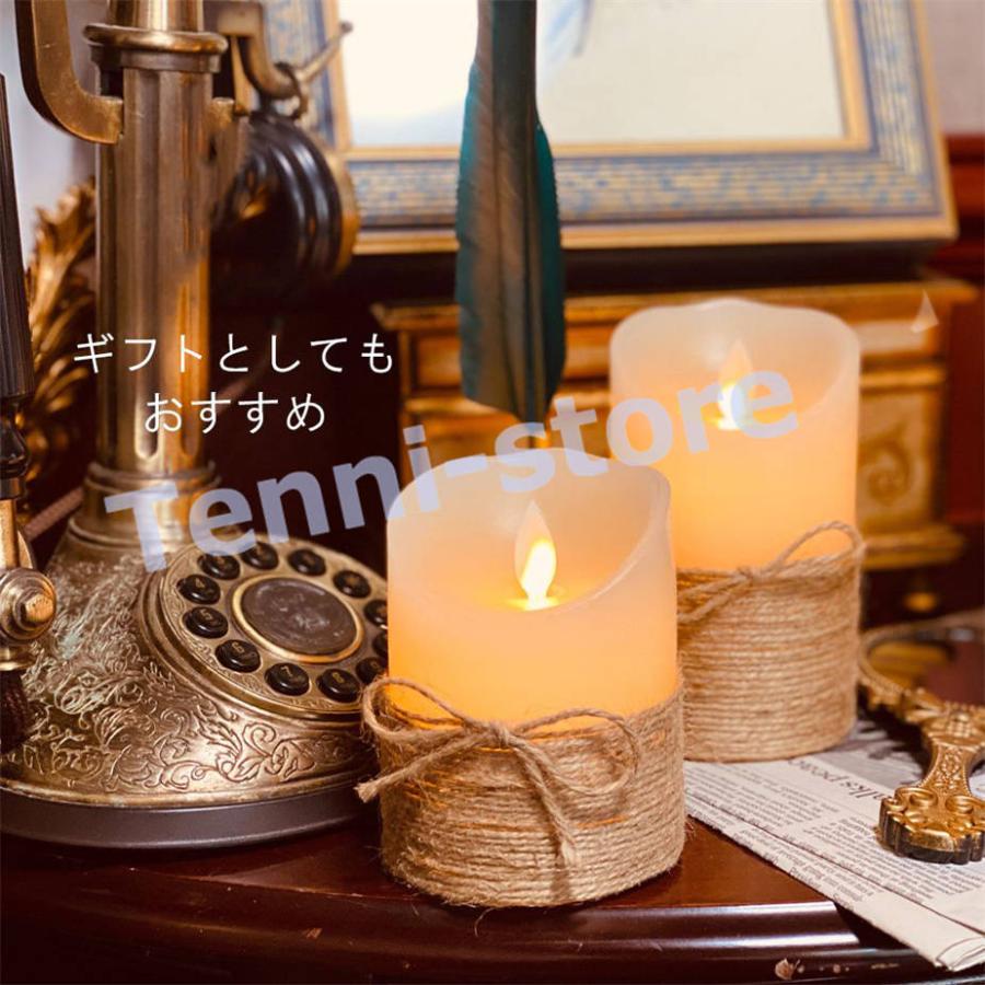 MILK4セット★新品★LEDキャンドルライト　3本セット　リモコン付き 蝋製 LED キャンドルライト 3本セット リモコン付き グラス入り