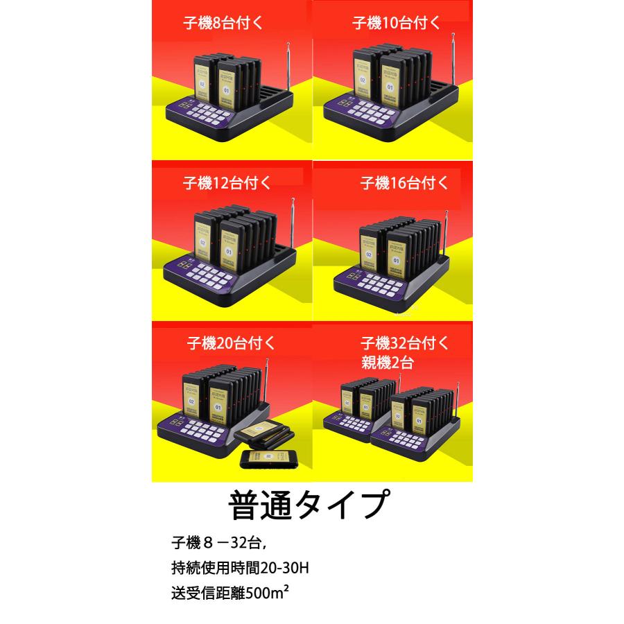 受信機8-20台 フードコート 呼び出しベル レストラン ゲスト 受信機8-20台 フードコート 呼び出しベル レストラン ゲスト
