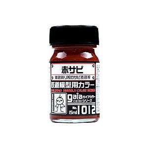 ガイアノーツ 27512 鉄道模型用カラー 1012 赤サビ 半光沢 15ml
