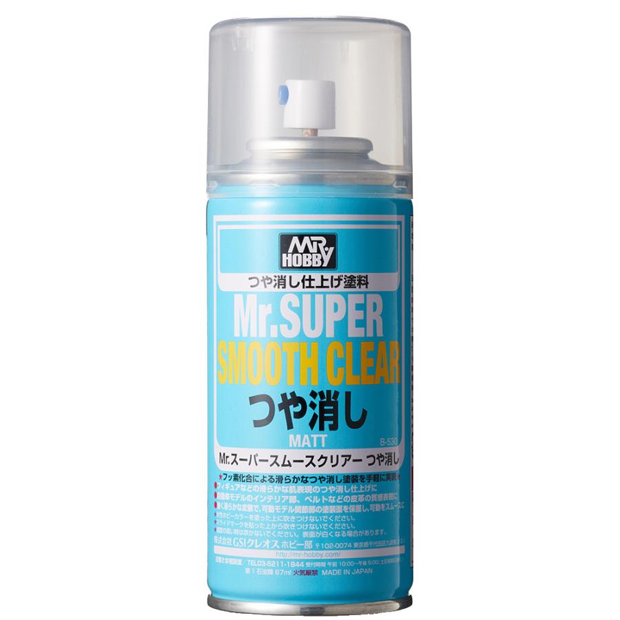 GSIクレオス B530 Mr.スーパースムースクリアー つや消し（溶剤系