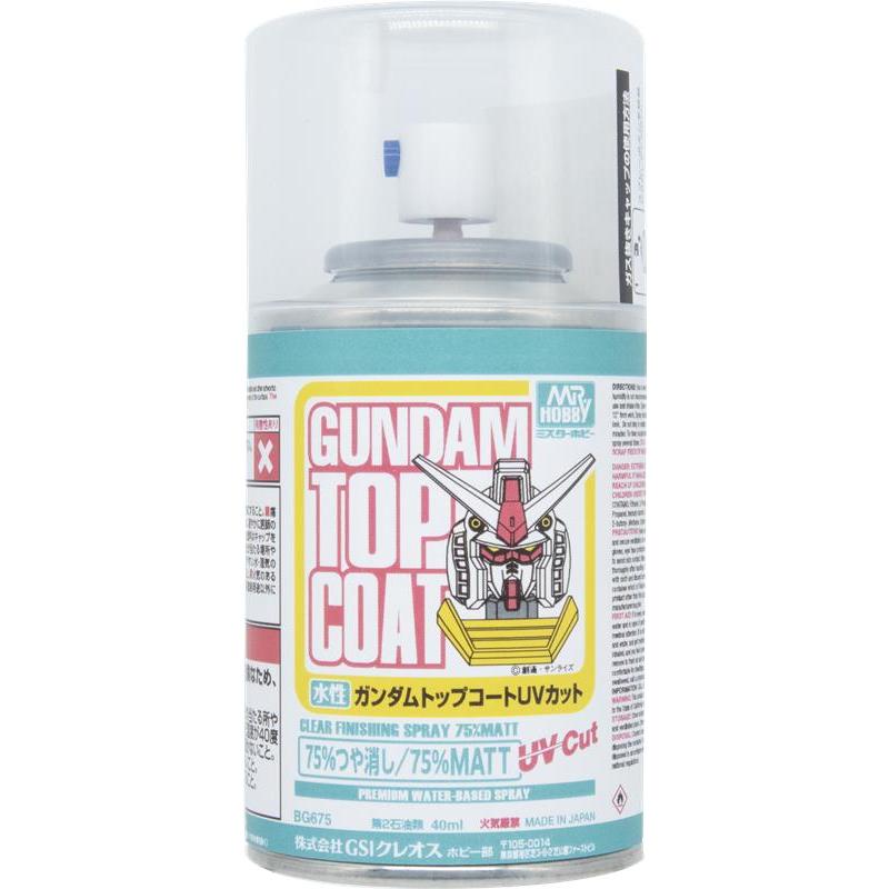GSIクレオス BG675 水性ガンダムトップコート UVカット 75% つや消し