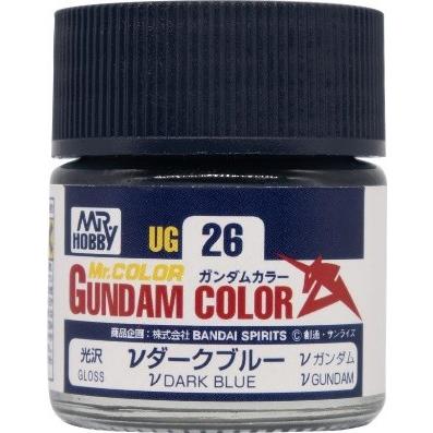 GSIクレオス UG26 ガンダムカラー ν（ニュー）ダークブルー 光沢 10ml