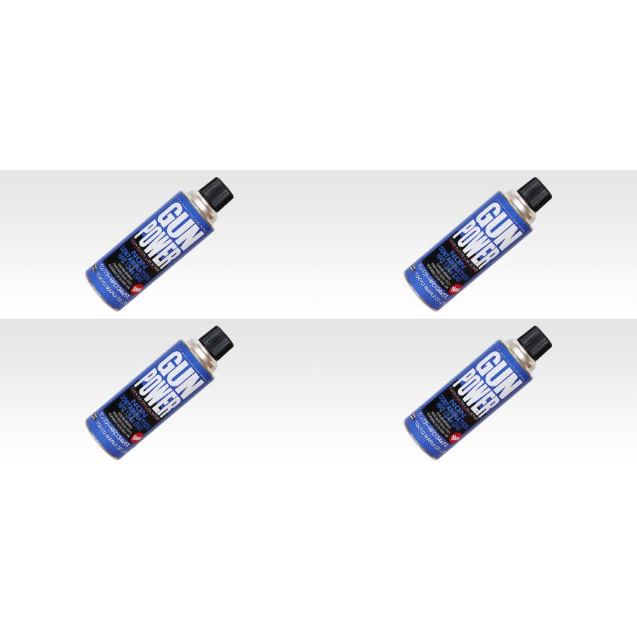 東京マルイ ガンパワーHFC 134a ガス 4本set TOKYO MARUI（東京マルイ） NEW ガンパワー HFC134a ガス（400g）4本