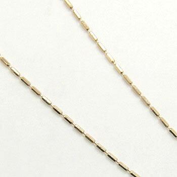 18金ピンクゴールド   テーパーチェーン（幅0.8mm 長さ39センチ/アジャスター用マルカンなし)(レーザーシリンダーチェーン)の画像