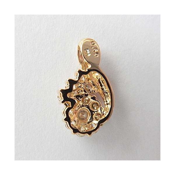 18金ゴールド(K18) 0.5ctダイヤモンド ペンダントヘッド typeAAA