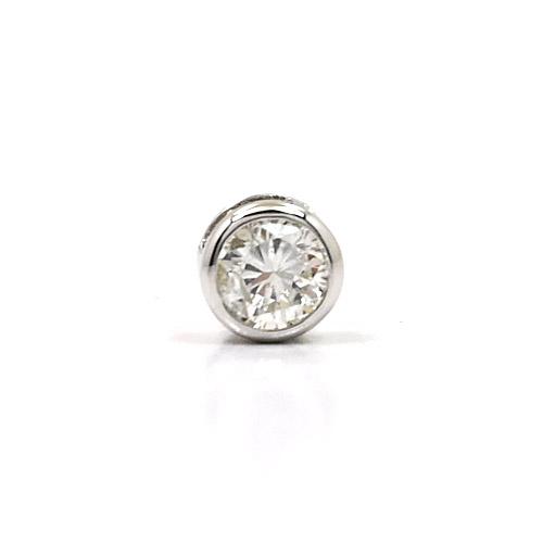 プラチナ900　ペンダントトップ　ダイヤモンド　0.35ct　I1クラリティ　Iカラー　リパーシブル　ペンダント　送料無料