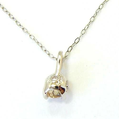 ダイヤモンドネックレス プラチナ900 0.3カラット ダイヤモンドIカラー