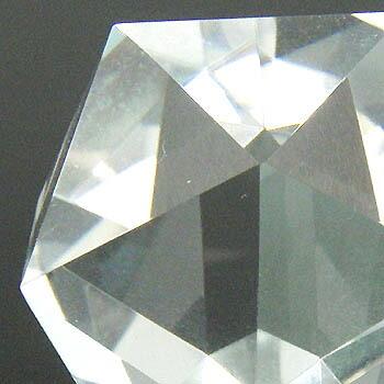 クリスタル 職人作品 正20面体 水晶110ct送料無料 クリスタル アーク