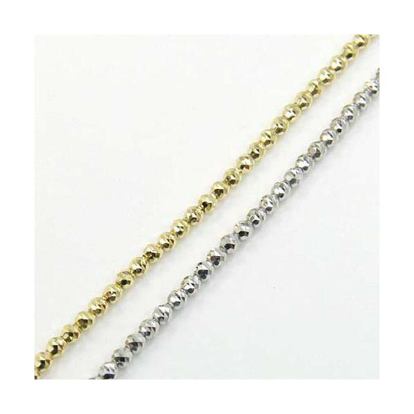 シャンデリア ブレスレット (幅2mm・長さ18ｃｍ)18金ホワイトゴールド/18金ゴールド2種類からお選びいただけます。送料無料の画像