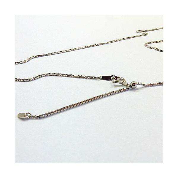 PT850ベネチアンチェ-ン４５cm長さ調節可能 Pt850 ベネチアンチェーン ネックレス 0.8mm 45cm スライド式 送料無料