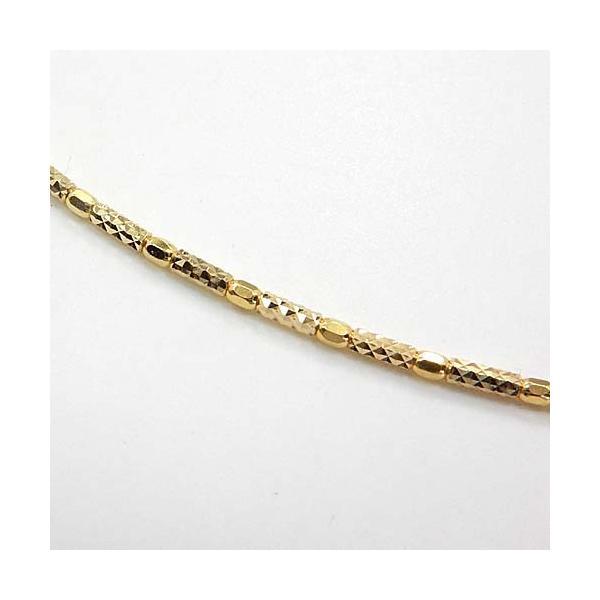 オメガ形状 長さ45センチ 1.2ミリ18金ゴールド/18金ピンクゴールド/18金ホワイトゴールド3種類よりお選び下さい。 送料無料の画像