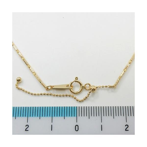 オメガ形状 長さ45センチ 1.2ミリ18金ゴールド/18金ピンクゴールド/18金ホワイトゴールド3種類よりお選び下さい。 送料無料の画像