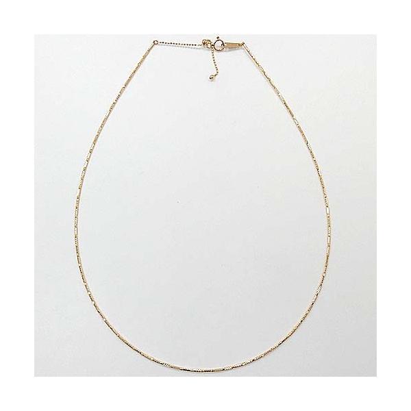 オメガ形状 長さ45センチ 1.2ミリ18金ゴールド/18金ピンクゴールド/18金ホワイトゴールド3種類よりお選び下さい。 送料無料の画像