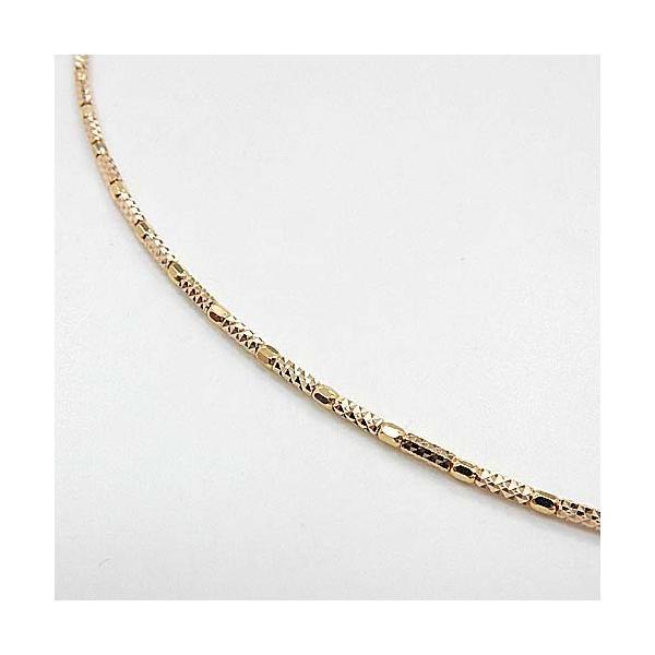 オメガ形状 長さ45センチ 1.2ミリ18金ゴールド/18金ピンクゴールド/18金ホワイトゴールド3種類よりお選び下さい。 送料無料の画像