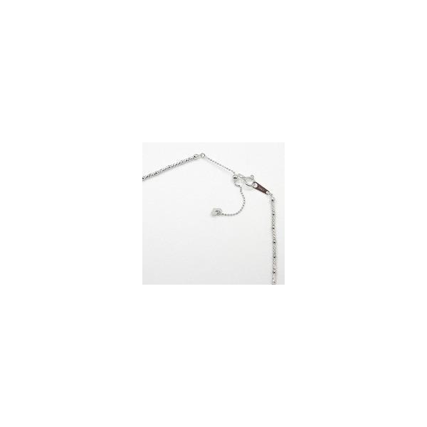ミラーシリンダー＆シャンデリアボール　ネックレス18金ゴールド/18金ホワイトゴールド/18金ピンクゴールドオメガタイプチェーン