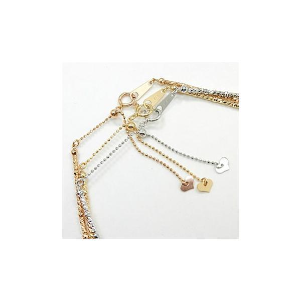 ミラーシリンダー＆シャンデリアボール　ネックレス18金ゴールド/18金ホワイトゴールド/18金ピンクゴールドオメガタイプチェーン