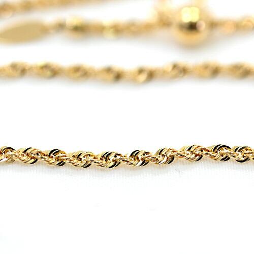 GSTV☆K18YG シャイニーロープ スライドネックレス 長さ 約50cm GSTV☆K18YG シャイニーロープ スライドネックレス 長さ 約50cm