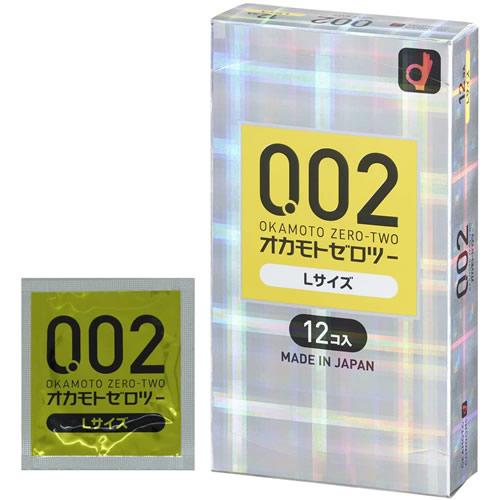 オカモト コンドーム うすさ均一 0.02EX ゼロゼロツー Lサイズ