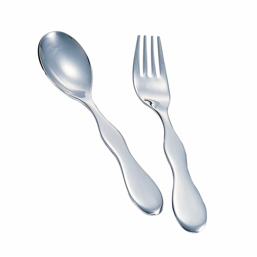 握りやすい キッズ スプーンフォークセットR 1セット 貝印 トップラボ の商品画像