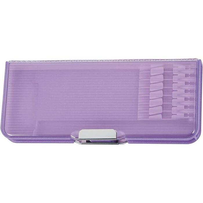 クツワ ピッタントンクリア 筆箱 筆入 半透明 ミント / ネイビー / パープル ポスト投函 |  | 11