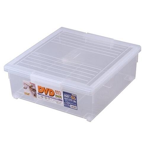 天馬 収納ボックス 収納ケース フタ付き おしゃれ Dvdいれと庫 ワイド オールクリア Chiconia 通販 Yahoo ショッピング