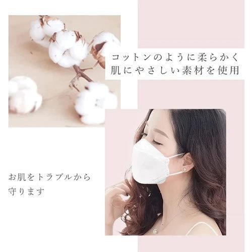 ゆうパケット 送料無料 ヴィクトリアンマスク ホワイト 5枚入