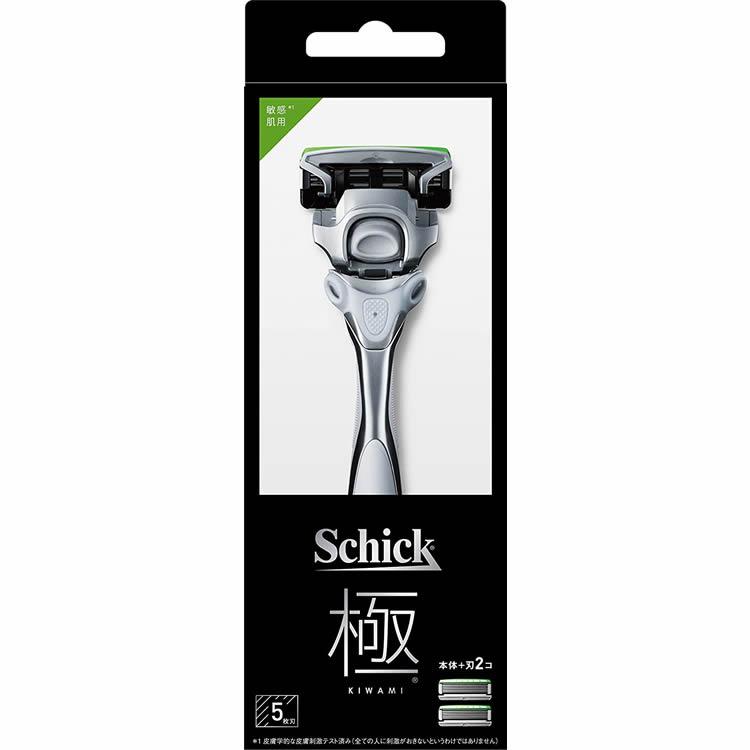 schick（シック） 極 KIWAMI ホルダー 敏感肌用 本体（刃付き）＋替刃 