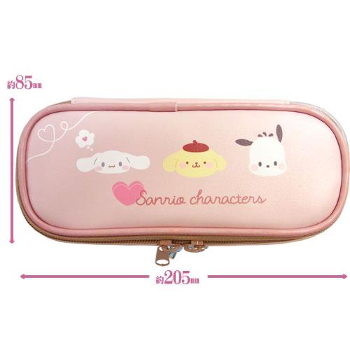 sanrio（サンリオ） サンリオキャラクターズ 多機能フルオープンポーチ