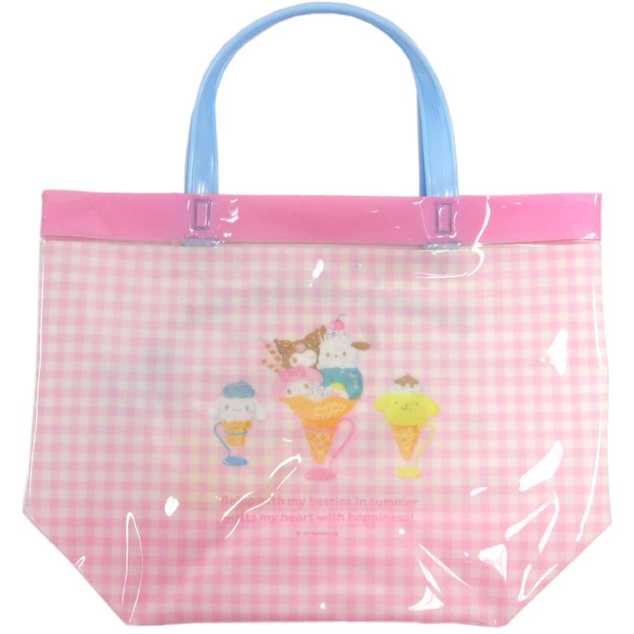 サンリオ　SANRIO みんなのたあ坊　ビニール　バッグ みんなのたあ坊】プールバッグ ビニールバッグ サンリオ レトロ