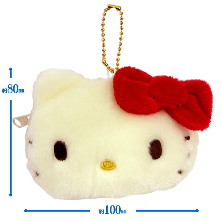 ハローキティ ゆうパケット 送料無料 70年代シリーズ 小銭入れ レッド