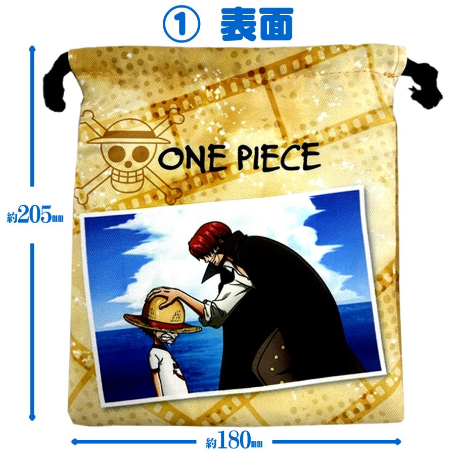 巾着 ワンピース ルフィ/シャンクス/ エース/麦わらの一味 巾着袋 小物 