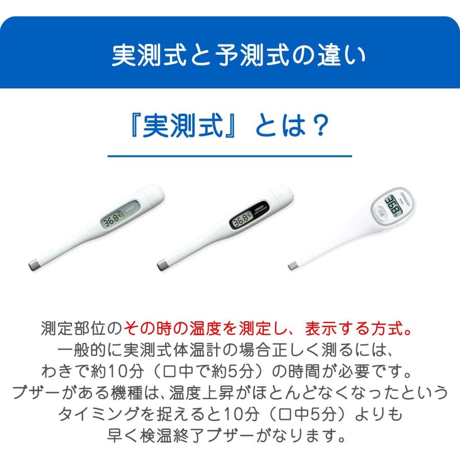 ネコポス 送料無料 オムロン 電子体温計 けんおんくん MC-6800 B｜aaa8390a3｜08