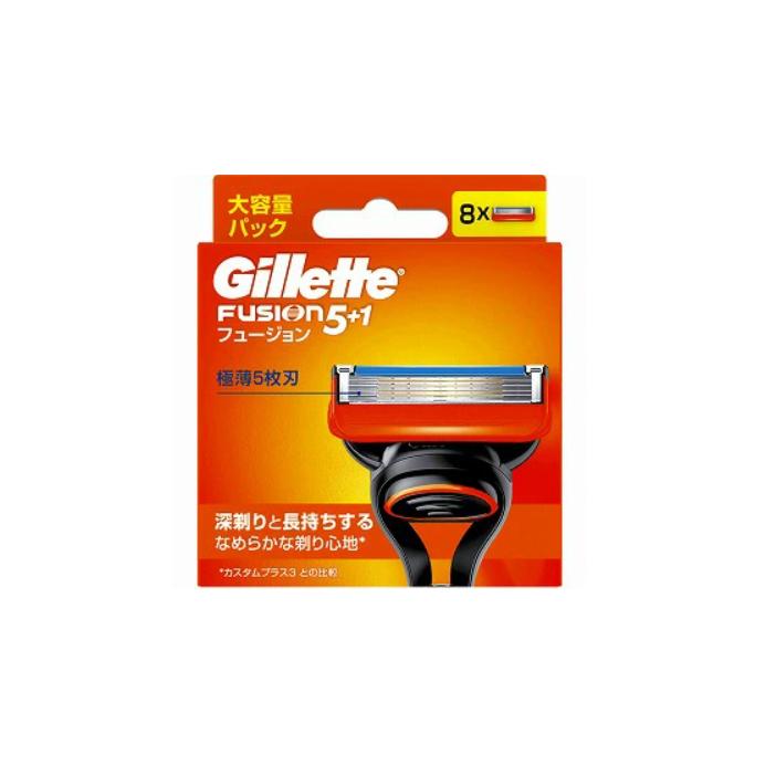 Gillette ジレット フュージョン マニュアル 替刃 8個入 P&G