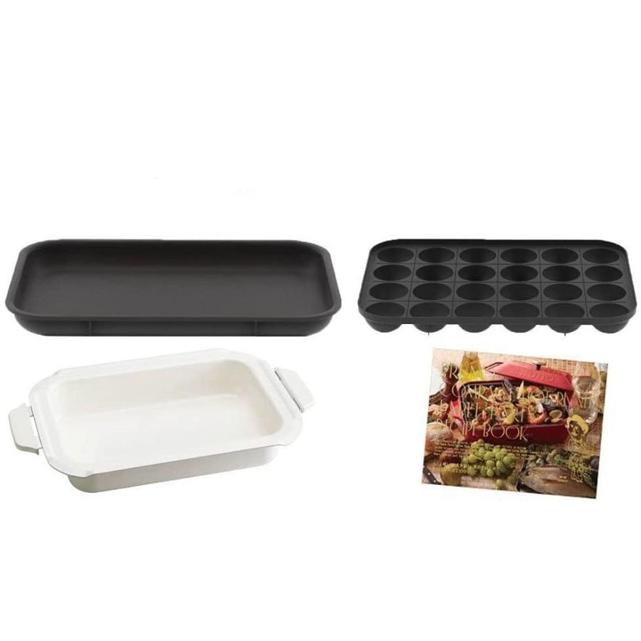 人気no 1 オプションプレート鍋 レシピ本付 平日毎日発送中です お急ぎ便にも対応しております Bruno Boe0 Kflower 平面 セラミックコート鍋 たこ焼き プレート3種 本体 コンパクトホットプレート Kippis キッチン家電 Www Reinnec Cl