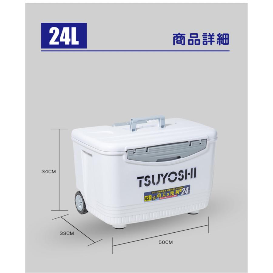 TSUYOSHI クーラーボックス 24L 新品発売！時間限定セール！ 釣り 