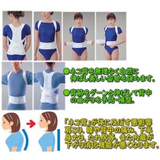 背中すっきり　フィットベルト　　　　　　　【男女兼用＆通気性の良い薄型タイプ】 |  | 03