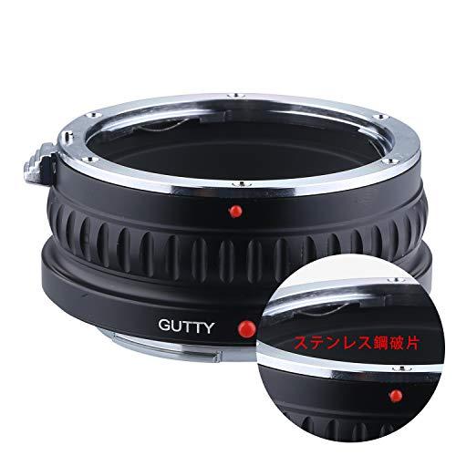 GUTTY キヤノンEOS EFマウントレンズ用レンズマウントアダプターNikon Z6 Z7カメラ