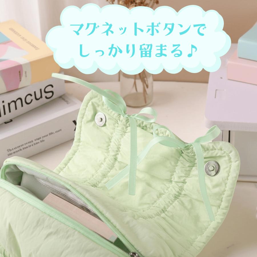 筆箱 ペンケース おしゃれ 女子 かわいい バレエ リボン 縦型 大容量