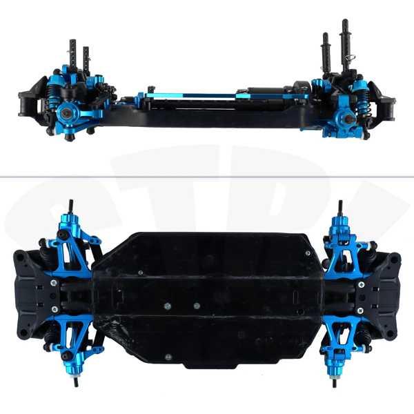 タミヤtt02-キット金属製ステアリングカップ ショッククッション cvd