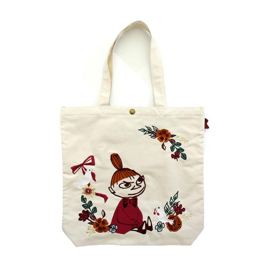 リトルミー（必ずプロフを）アートバック MOOMIN（ムーミン） 帆布 トートバッグ リトルミイ 北欧 キャンバス A4