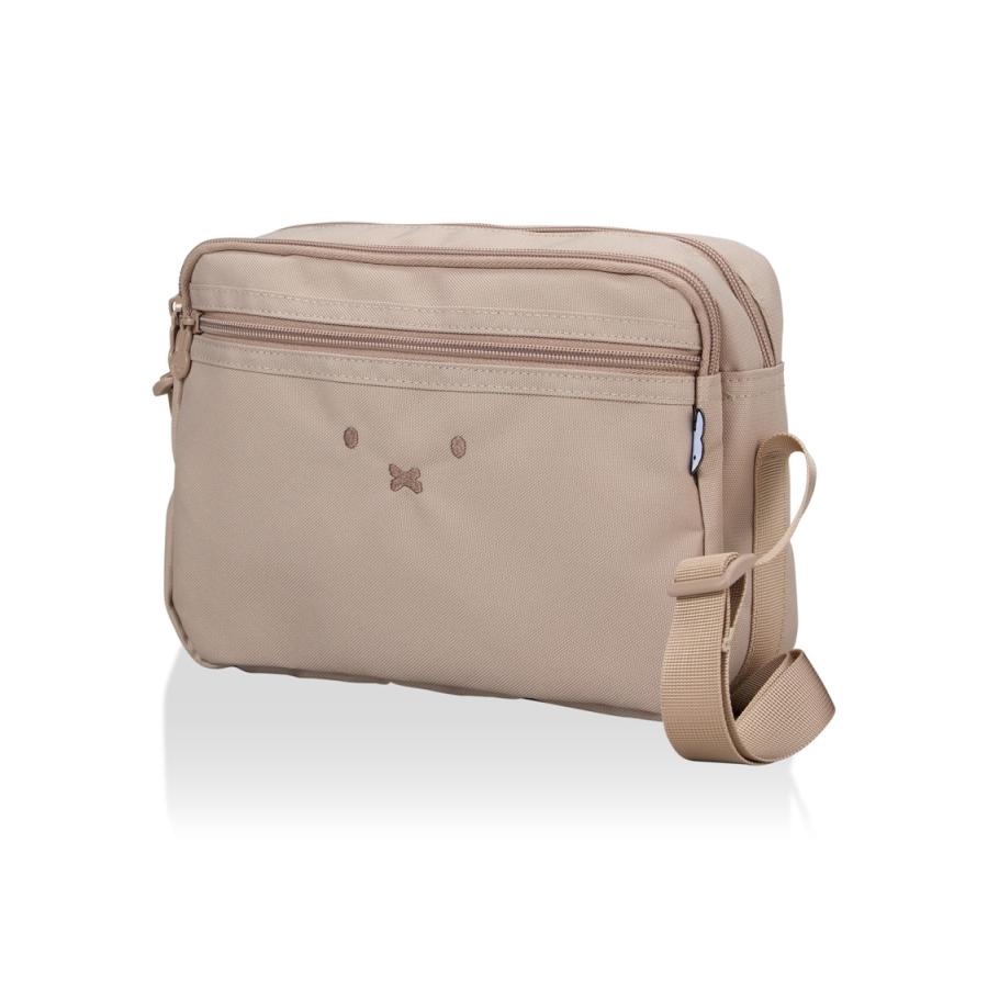 Miffy ミッフィー 横型ショルダーバッグ フェイスデザイン Miffy ミッフィー 横型ショルダーバッグ フェイスデザイン