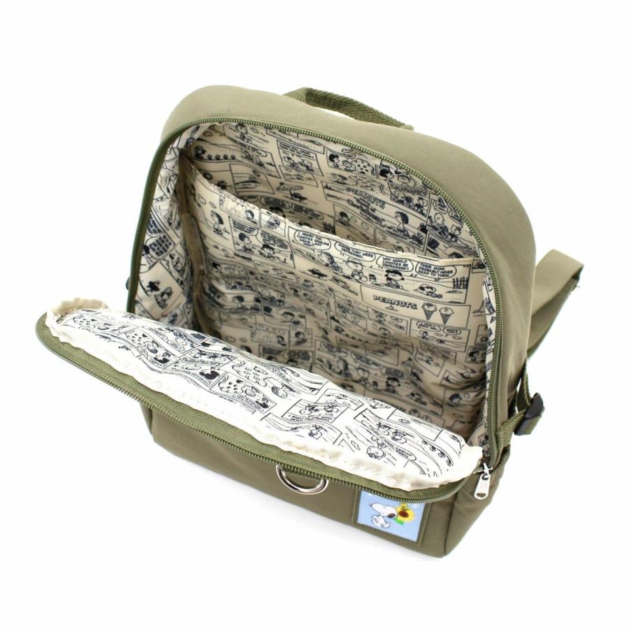 SNOOPY（スヌーピー） 24SS新商品 リュックサック A4 サイドポケット