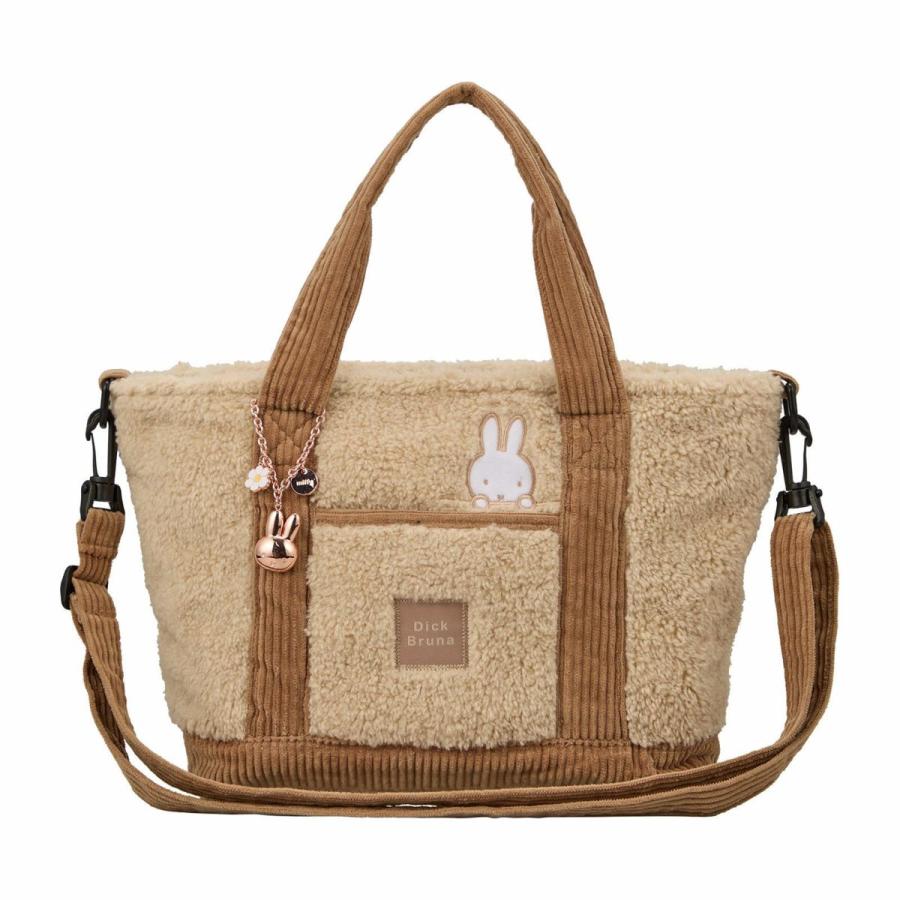 Miffy（ミッフィー） ボア横型 2WAY トートバッグ 【2024年秋冬新商品 