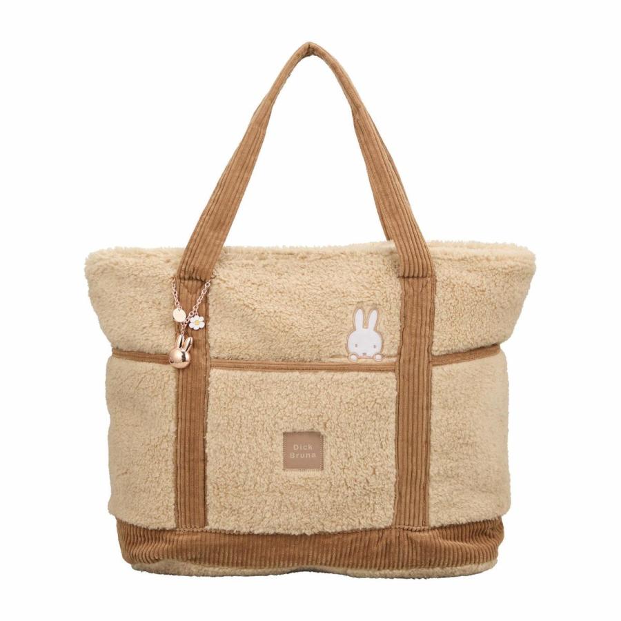 サイドポケット付きトートバッグ トランク風ポーチ LR⭐︎ サイド