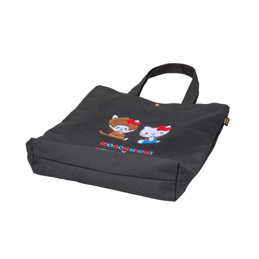Siffler（シフレ） モンチッチ × ハローキティ 帆布トートバッグ