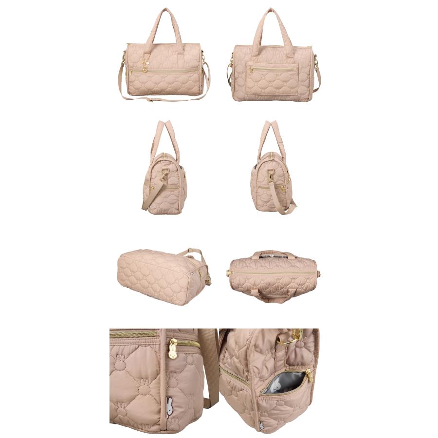 Miffy（ミッフィー） キルティング ミニボストン 13L コンパクト