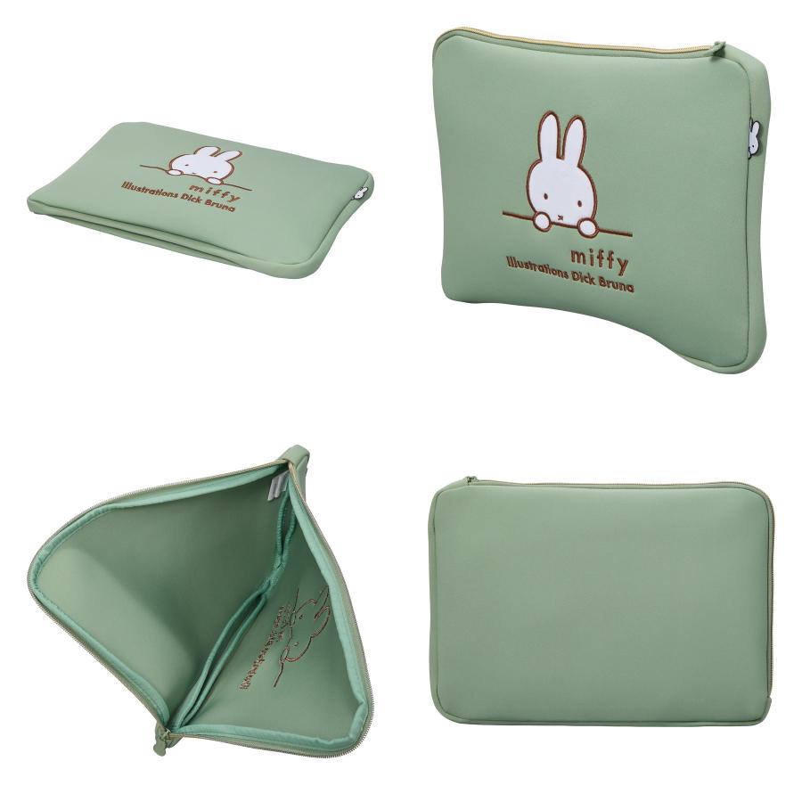 Miffy（ミッフィー） ノートパソコンケース フラットポーチ 14インチ
