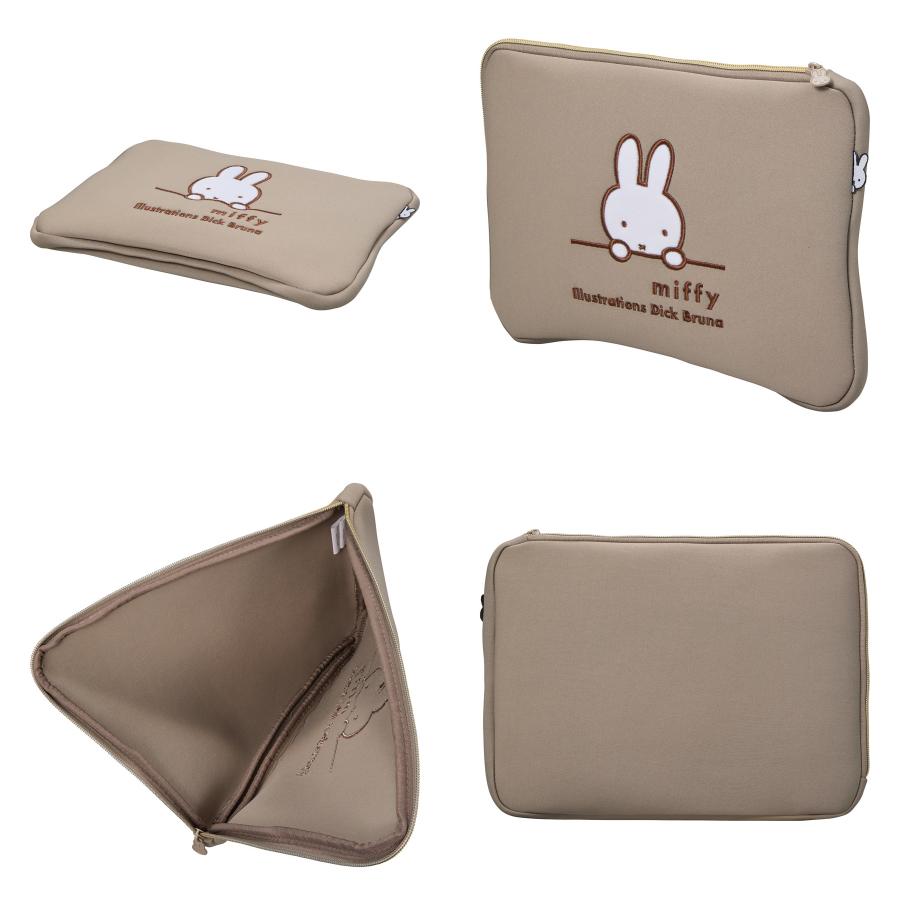 Miffy（ミッフィー） ノートパソコンケース フラットポーチ 14インチ