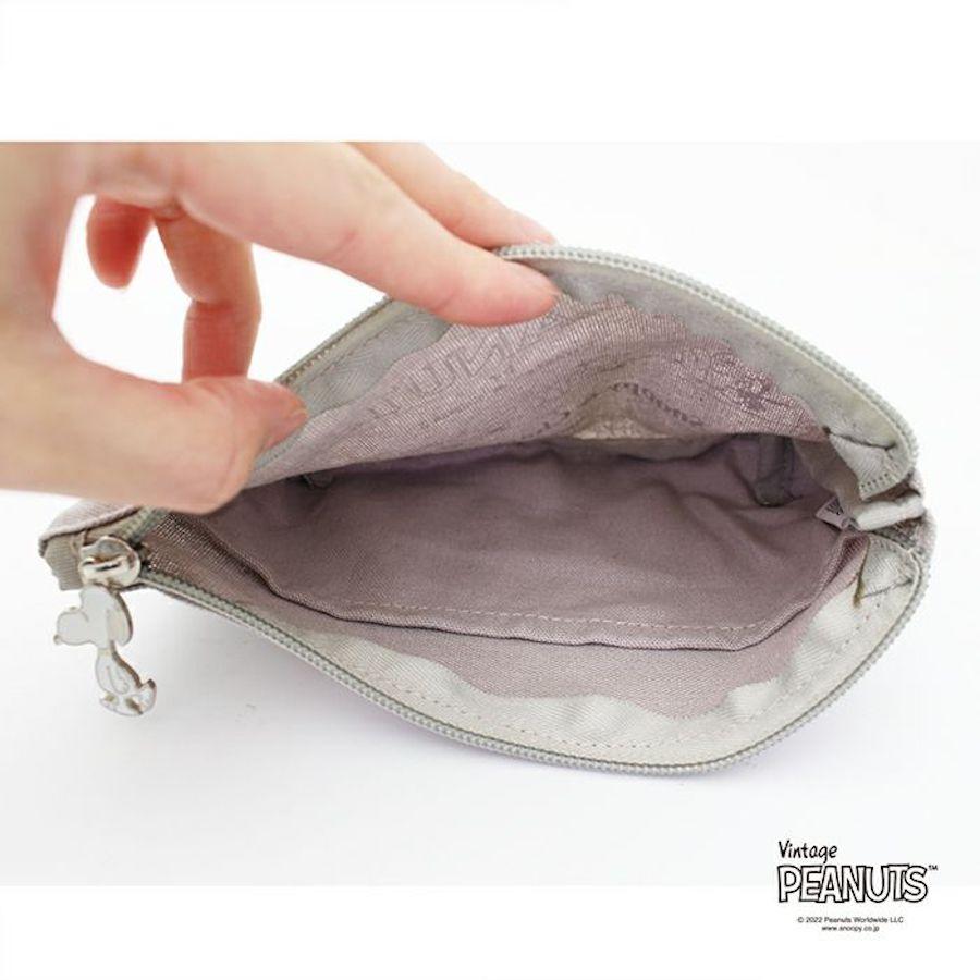 SNOOPY（スヌーピー） PEANUTS キャンバス ポーチ ヴィンテージ コスメ